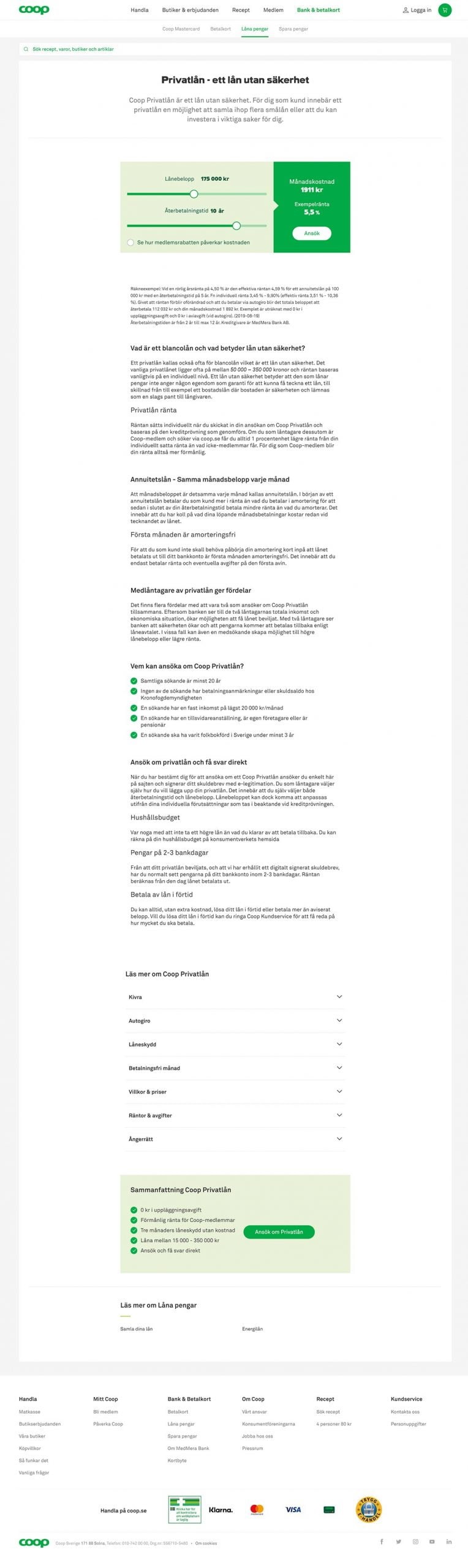 Kreditt uten kredittsjekk